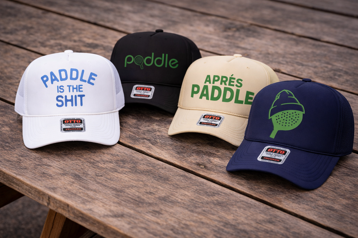 Paddle Trucker Hat – Paddle ball Hats for Men & Women