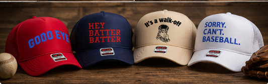 Vintage Baseball Trucker Hat – Casual Everyday Hat